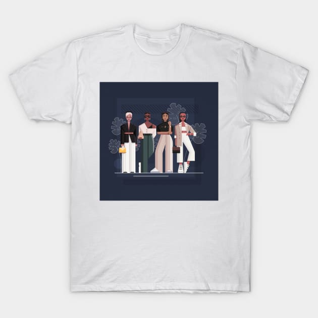 Street Style T-Shirt by lanaxxart